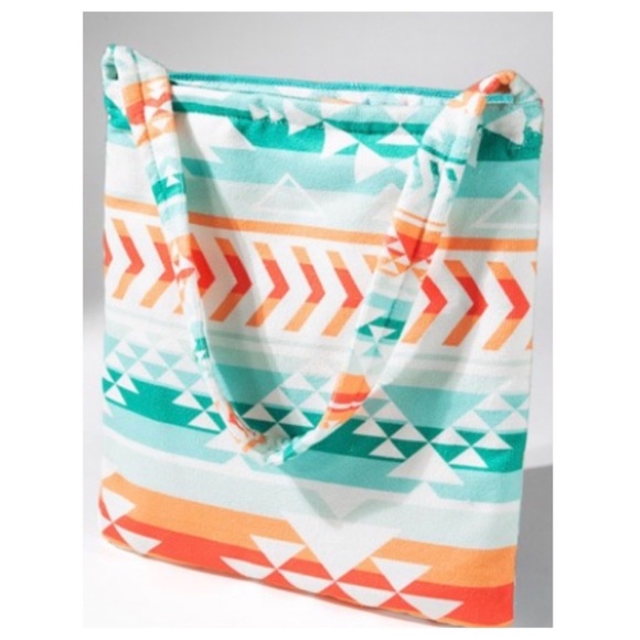 New Boho Monstera Bag Convertible Beach Towel - Picture 2 of 7